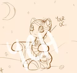 Size: 4200x4000 | Tagged: safe, artist:appleneedle, derpibooru import, oc, pony, art, auction, character, clothes, commission, costume, digital, draw, drawing, fanart, halloween, halloween ych, holiday, image, jewels, jpeg, mummy, paint, painting, sand, your character here