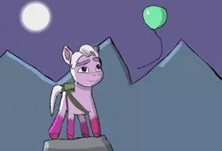 Size: 3010x2046 | Tagged: safe, derpibooru import, earth pony, pony, my little pony: a new generation, art, background pony, balloon, canterlogic, g5, image, ivory cedar, male, night, png, stallion