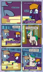 Size: 1920x3169 | Tagged: safe, artist:alexdti, derpibooru import, oc, oc:marco, oc:umberto, unofficial characters only, pegasus, pony, unicorn, comic:quest for friendship, image, jpeg