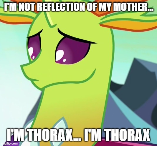 Size: 533x499 | Tagged: safe, derpibooru import, edit, edited screencap, screencap, thorax, changedling, changeling, caption, image, implied queen chrysalis, jpeg, king thorax, meme, tenzin, text, the legend of korra