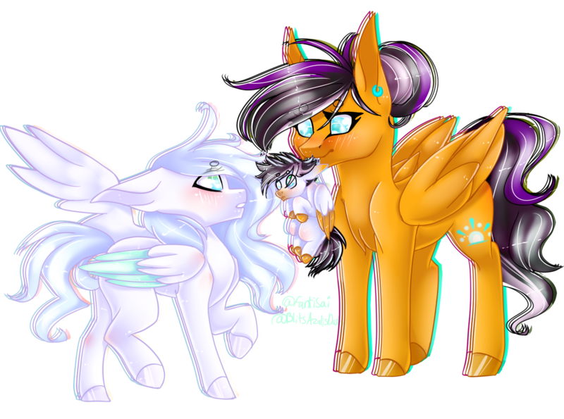 Size: 1203x895 | Tagged: safe, artist:fantisai, derpibooru import, oc, unofficial characters only, pegasus, pony, baby, baby pony, blushing, colored wings, ear piercing, female, holiday, hoof polish, image, mare, mouth hold, pegasus oc, piercing, png, raised hoof, simple background, transparent background, two toned wings, wings