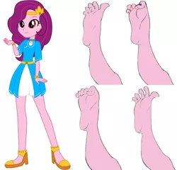 Size: 1280x1227 | Tagged: suggestive, artist:gryphonknightavenger, derpibooru import, pipp petals, equestria girls, my little pony: a new generation, spoiler:my little pony: a new generation, equestria girls-ified, feet, fetish, foot fetish, g5, g5 to equestria girls, image, jpeg