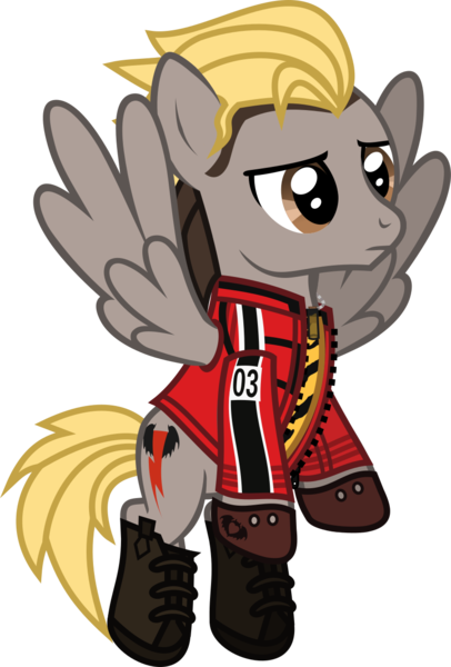 Size: 861x1272 | Tagged: safe, artist:lightningbolt, derpibooru import, ponified, pegasus, pony, .svg available, boots, clothes, danger days: the true lives of the fabulous killjoys, derpibooru exclusive, dyed mane, dyed tail, fingerless gloves, flying, frown, gloves, image, jacket, jewelry, kobra kid, male, mikey way, my chemical romance, necklace, png, shirt, shoes, simple background, solo, spread wings, stallion, tail, transparent background, undershirt, vector, wings