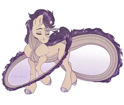 Size: 1280x1091 | Tagged: safe, artist:sadelinav, derpibooru import, oc, pony, unicorn, eyes closed, image, impossibly long tail, male, png, simple background, solo, stallion, tail, transparent background