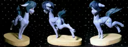 Size: 7336x2736 | Tagged: safe, artist:pankarl, derpibooru import, oc, oc:delta vee, unofficial characters only, pegasus, pony, craft, female, figurine, image, jpeg, mare, photo, sculpture, solo