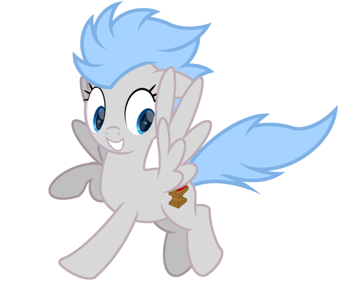 Size: 2800x2400 | Tagged: safe, artist:ponkus, derpibooru import, oc, oc:arctic charm, pegasus, pony, fallout equestria, female, flying, grin, happy, image, mare, png, smiling, solo