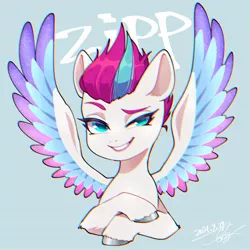 Size: 1631x1631 | Tagged: safe, artist:bbtasu, derpibooru import, zipp storm, pegasus, pony, my little pony: a new generation, spoiler:my little pony: a new generation, female, g5, image, jpeg, mare, solo