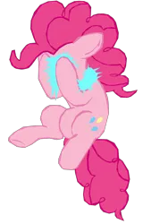 Size: 1280x1996 | Tagged: safe, artist:benpictures1, artist:chedx, derpibooru import, pinkie pie, earth pony, pony, comic:the storm kingdom, my little pony: the movie, bad end, covering face, crystal of light, female, image, inkscape, mare, png, solo, vector