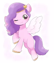 Size: 1458x1698 | Tagged: safe, artist:arrow__root, derpibooru import, pipp petals, pegasus, pony, my little pony: a new generation, spoiler:my little pony: a new generation, adorapipp, cute, g5, image, jpeg, one eye closed