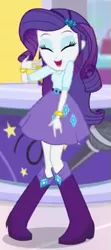 Size: 243x549 | Tagged: safe, derpibooru import, screencap, rarity, dance magic, equestria girls, spoiler:eqg specials, cropped, image, png, solo