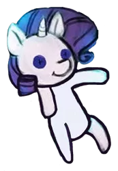 Size: 257x371 | Tagged: safe, artist:lumineko, derpibooru import, editor:pagiepoppie12345, rarity, pony, unicorn, doll, image, plushie, png, simple background, toy, transparent background