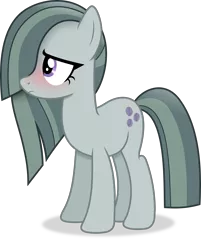 Size: 3758x4484 | Tagged: safe, artist:anime-equestria, derpibooru import, marble pie, earth pony, pony, blushing, cute, female, image, marblebetes, mare, png, simple background, solo, transparent background, vector