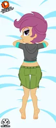 Size: 2385x5470 | Tagged: safe, artist:theminus, banned from derpibooru, deleted from derpibooru, derpibooru import, scootaloo, equestria girls, butt, dakimakura cover, image, jpeg, scootabutt, solo