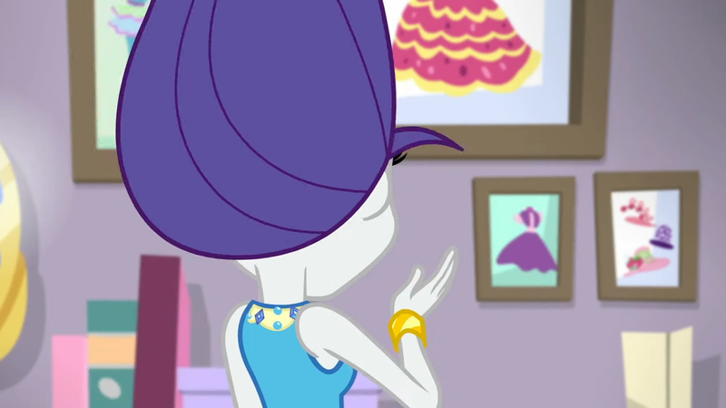 Size: 3410x1920 | Tagged: safe, derpibooru import, screencap, rarity, do it for the ponygram!, equestria girls, equestria girls series, spoiler:eqg series (season 2), bracelet, female, image, jewelry, jpeg, rarity peplum dress, solo