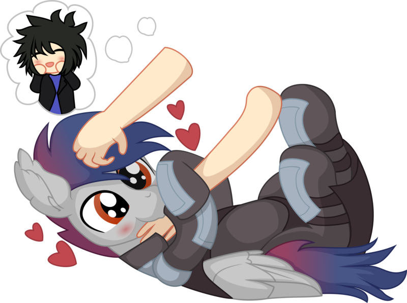 Size: 8224x6128 | Tagged: safe, artist:cyanlightning, derpibooru import, oc, oc:brody, human, pegasus, pony, .svg available, absurd resolution, armor, blushing, chibi, female, hand, heart, hug, image, kissing, male, png, simple background, sitting, stallion, transparent background, vector