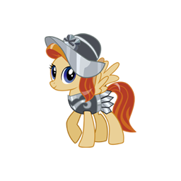 Size: 256x256 | Tagged: safe, derpibooru import, official, private pansy, pegasus, pony, female, g4, gameloft, hat, icon, image, mare, png, simple background, solo, transparent background, video game