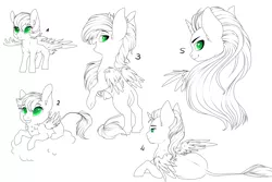 Size: 6377x4251 | Tagged: safe, artist:schokocream, derpibooru import, oc, oc:lightning bliss, unofficial characters only, alicorn, pony, alicorn oc, bust, female, horn, image, leonine tail, lying down, male, mare, partial color, png, prone, rearing, smiling, stallion, wings