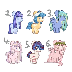 Size: 2500x2500 | Tagged: safe, artist:edgeserenity, derpibooru import, oc, unofficial characters only, earth pony, pegasus, pony, unicorn, base used, chest fluff, floral head wreath, flower, image, magical lesbian spawn, offspring, parent:applejack, parent:big macintosh, parent:coloratura, parent:fluttershy, parent:pinkie pie, parent:pokey pierce, parent:prince blueblood, parent:rainbow dash, parent:rarity, parent:soarin', parent:trixie, parent:twilight sparkle, parents:fluttermac, parents:pokeypie, parents:rarajack, parents:rariblood, parents:soarindash, parents:twixie, png, simple background, tattoo, transparent background