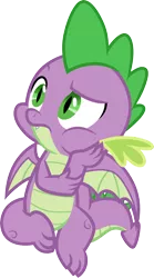 Size: 3000x5403 | Tagged: safe, artist:cloudyglow, derpibooru import, spike, dragon, the last laugh, image, png, solo, vector, winged spike, wings