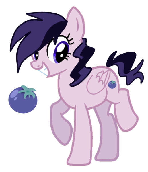 Size: 1443x1678 | Tagged: source needed, safe, artist:aonatsu_ki, oc, oc:berrywee, pegasus, pony, female, image, mare, png, simple background, smiling, solo, trace, transparent background