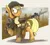 Size: 1920x1714 | Tagged: safe, artist:buckweiser, derpibooru import, applejack, earth pony, bayonet, female, gas mask, helmet, image, mask, patreon exclusive, png, shellshock, solo, thousand yard stare, tin hat, world war i, yankee brigade studios