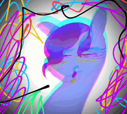 Size: 408x368 | Tagged: safe, artist:naturajellyfish, derpibooru import, pipp petals, pegasus, pony, animated, eyestrain warning, female, g5, gif, image, mare, op is on drugs, simple background, wat, white background, wtf