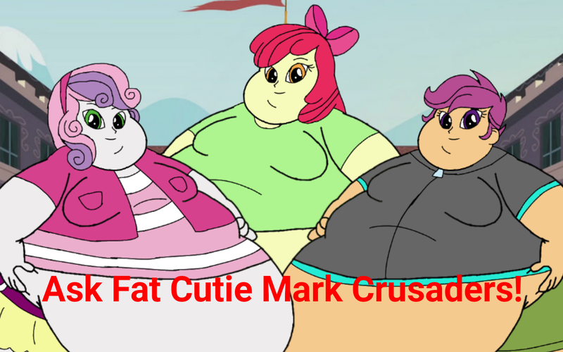 Size: 1280x800 | Tagged: suggestive, artist:johnvi20, derpibooru import, apple bloom, scootaloo, sweetie belle, equestria girls, apple blob, base used, belly, big belly, cutie mark crusaders, double chin, fat, female, huge belly, image, morbidly obese, obese, png, scootalard, sweetie belly, trio, trio female