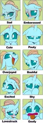 Size: 713x2022 | Tagged: safe, artist:nauyaco, derpibooru import, lovestruck, ocellus, changedling, changeling, bashful, cute, diaocelles, embarrassed, emoji, excited, goofy, image, overjoyed, png, pouty, sad, shy