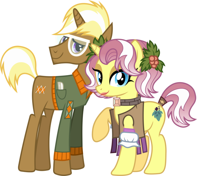 Size: 5190x4641 | Tagged: safe, artist:90sigma, artist:cloudyglow, derpibooru import, edit, vector edit, trenderhoof, vignette valencia, ponified, pony, unicorn, equestria girls, equestria girls series, rollercoaster of friendship, simple ways, absurd resolution, clothes, equestria girls ponified, female, high res, image, lipstick, looking at you, male, png, raised hoof, shipping, simple background, smiling, stallion, straight, trace, transparent background, trenette, vector, vector trace