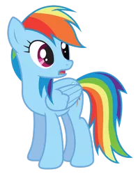 Size: 2178x2753 | Tagged: safe, artist:rainbowderp98, derpibooru import, rainbow dash, pegasus, pony, female, high res, image, mare, open mouth, png, simple background, solo, transparent background, vector