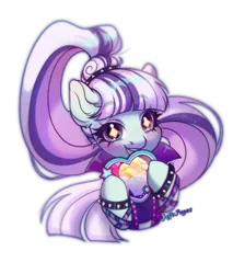 Size: 1700x2000 | Tagged: safe, artist:jeffapegas, derpibooru import, coloratura, songbird serenade, earth pony, pony, my little pony: the movie, alternate hairstyle, bracelet, collaboration, countess coloratura, image, jewelry, open mouth, png, simple background, transparent background