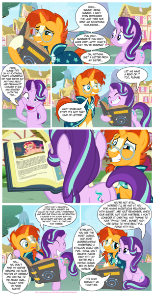 Size: 3000x5778 | Tagged: questionable, artist:annon, artist:jhayarr23, artist:psychicwalnut, artist:tardifice, derpibooru import, edit, edited edit, edited screencap, editor:wild stallions, screencap, starlight glimmer, sunburst, sunset shimmer, human, pony, unicorn, comic:the first incestuous foal of sunset shimmer, equestria girls, equestria girls series, forgotten friendship, the parent map, ^^, absurd resolution, ass, bedroom eyes, big breasts, bimbo, bimbo edit, bimbo shimmer, blaze (coat marking), blushing, book, breast edit, breasts, brother and sister, bunset shimmer, busty sunset shimmer, butt, choker, cloak, clothes, coat markings, collar, dirty talk, duo, eye, eyelashes, eyes, eyes closed, facial markings, female, fingernails, funny porn, glasses, green eyes, grin, high heels, huge breasts, human coloration, humanized, image, implied lactation, implied pregnancy, interdimensional siblings, lips, looking at each other, looking at someone, lying down, mail, male, mare, masturbation, multicolored hair, nervous, nervous grin, nudity, open book, pencil, png, ponyville, raised hoof, reading, send nudes, sexy, shipping, shoes, shoes only, siblings, smiling, socks (coat marking), solo, solo female, stallion, stupid sexy sunset shimmer, sunburst's cloak, sunburst's glasses, sunny siblings, sunset's apartment, sunset's journal, vector