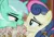 Size: 681x460 | Tagged: suggestive, edit, edited screencap, editor:anonymous, screencap, bon bon, lyra heartstrings, sweetie drops, earth pony, pony, unicorn, blushing, boop, drool, drool string, female, image, kissing, lesbian, looking at each other, lyrabon, mare, nose wrinkle, noseboop, png, scrunchy face, shipping, sloppy kissing, steam