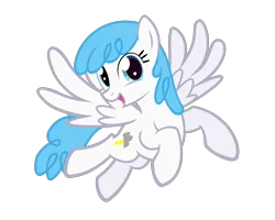 Size: 2500x2000 | Tagged: safe, artist:the smiling pony, derpibooru import, lightning bolt, white lightning, pegasus, pony, .svg available, flying, happy, image, looking at you, open mouth, png, smiling, solo, spread wings, vector, wings