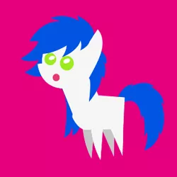 Size: 312x312 | Tagged: safe, artist:pisklakozaur, derpibooru import, oc, unofficial characters only, earth pony, pony, :o, earth pony oc, image, open mouth, png, pointy ponies, red background, simple background, solo