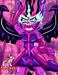 Size: 3000x3900 | Tagged: safe, artist:kamikiku, derpibooru import, sci-twi, twilight sparkle, oc, equestria girls, image, jpeg, midnight sparkle