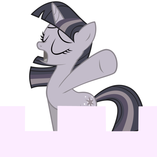 Size: 3200x3200 | Tagged: safe, artist:puetsua, artist:wardex101, derpibooru import, edit, twilight sparkle, pony, unicorn, depressed, discorded, discorded twilight, female, image, lonely, png, sad, simple background, singing, solo, sorrow, transparent background, unicorn twilight, vector