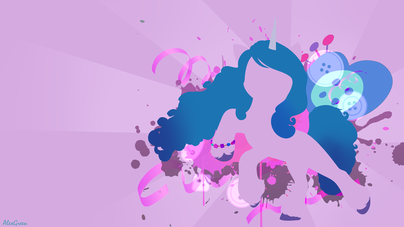 Size: 3840x2160 | Tagged: safe, artist:1alexgreen1, derpibooru import, izzy moonbow, pony, unicorn, my little pony: a new generation, abstract background, button, cutie mark, cutie mark background, female, g5, gradient mane, heart, horn, image, mare, png, signature, solo, standing, standing on one leg, sunburst background, wallpaper