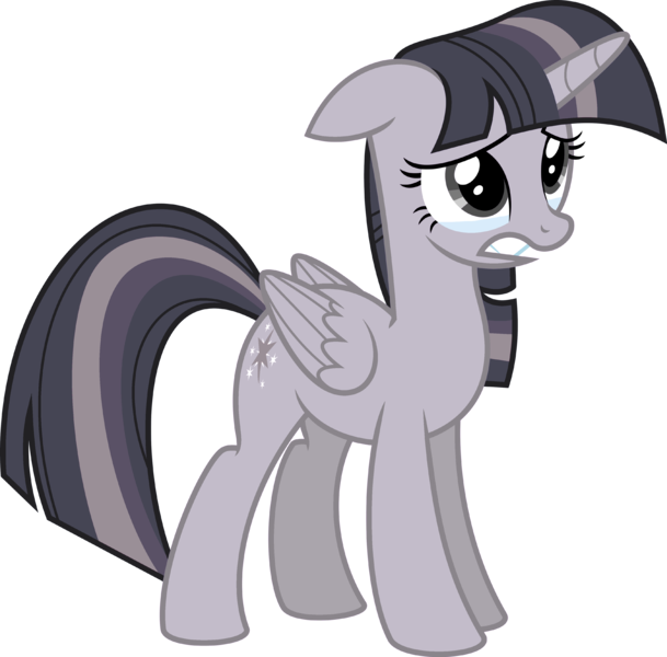 Size: 3656x3602 | Tagged: safe, artist:aureai, artist:wardex101, derpibooru import, edit, twilight sparkle, twilight sparkle (alicorn), alicorn, pony, crying, discorded, discorded twilight, female, high res, image, mare, png, sad, simple background, solo, sorrow, transparent background, vector