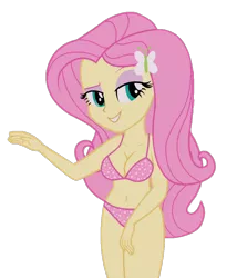 Size: 840x980 | Tagged: suggestive, derpibooru import, edit, edited screencap, editor:ah96, screencap, fluttershy, equestria girls, hamstocalypse now, rainbow rocks, background removed, beautiful, belly button, bra, breast edit, breasts, cleavage, clothes, dreamworks face, female, image, not a vector, pink bra, png, raised eyebrow, sexy, simple background, solo, transparent background, underwear