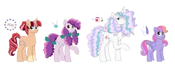 Size: 7000x3000 | Tagged: safe, artist:queenderpyturtle, derpibooru import, scootaloo, sweetie belle, oc, unofficial characters only, earth pony, pegasus, pony, unicorn, absurd resolution, female, image, lesbian, magical lesbian spawn, male, mare, offspring, parent:coco pommel, parent:fleur-de-lis, parent:moondancer, parent:scootaloo, parent:sunburst, parent:suri polomare, parent:svengallop, parent:sweetie belle, parents:scootabelle, parents:sundancer, parents:surigallop, png, scootabelle, shipping, stallion