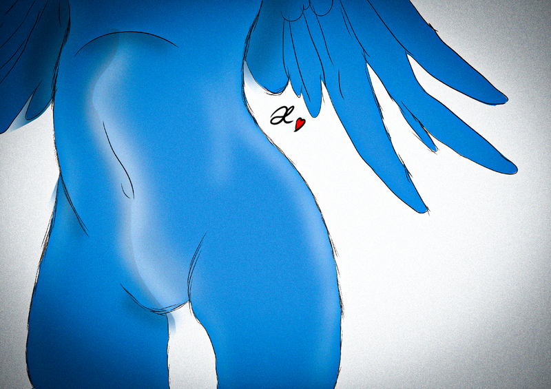 Size: 1528x1080 | Tagged: suggestive, artist:bronydj, derpibooru import, oc, oc:sinecrass, belly, belly button, breath, image, png, wings