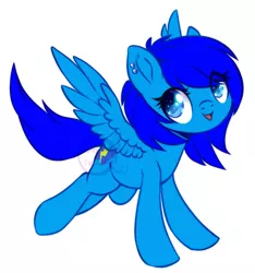Size: 750x801 | Tagged: safe, artist:cabbage-arts, derpibooru import, oc, oc:static, unofficial characters only, pegasus, pony, commission, commissioner:staticpegasus, female, image, pegasus oc, png, simple background, solo, spread wings, white background, wings