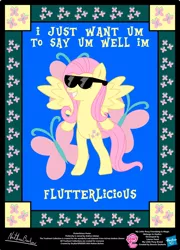 Size: 758x1054 | Tagged: safe, artist:strykarispeeder, derpibooru import, part of a set, fluttershy, pegasus, pony, bipedal, female, flutterlicious, image, png, solo, sunglasses, twilightlicious