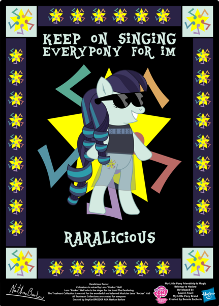 Size: 758x1054 | Tagged: safe, artist:strykarispeeder, derpibooru import, screencap, coloratura, earth pony, pony, image, png, rara, sunglasses