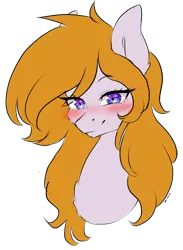 Size: 3247x4433 | Tagged: safe, artist:torihime, derpibooru import, oc, oc:cookie byte, pegasus, pony, blushing, image, png, solo