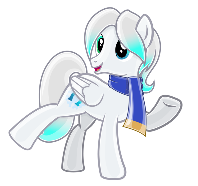 Size: 2344x2204 | Tagged: safe, artist:andrevus, derpibooru import, oc, oc:cold front, unofficial characters only, latex pony, original species, pegasus, pony, clothes, image, latex, male, pegasus oc, png, rubber, scarf, simple background, solo, stallion, transparent background, wings