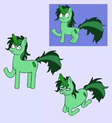 Size: 2100x2300 | Tagged: artist needed, safe, artist:potatoconnoisseur, derpibooru import, oc, unnamed oc, unofficial characters only, pony, unicorn, derpibooru exclusive, female, food, image, mare, pickle, pickle surprise, png, sad, simple background
