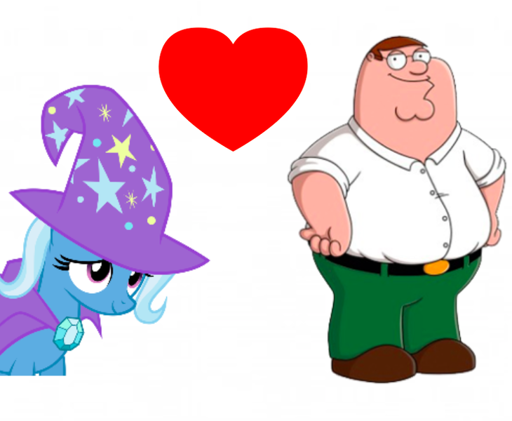 Size: 773x635 | Tagged: safe, trixie, image, peter griffin, png