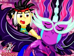 Size: 3900x3000 | Tagged: safe, artist:kamikiku, derpibooru import, twilight sparkle, equestria girls, legend of everfree, image, jpeg, midnight sparkle